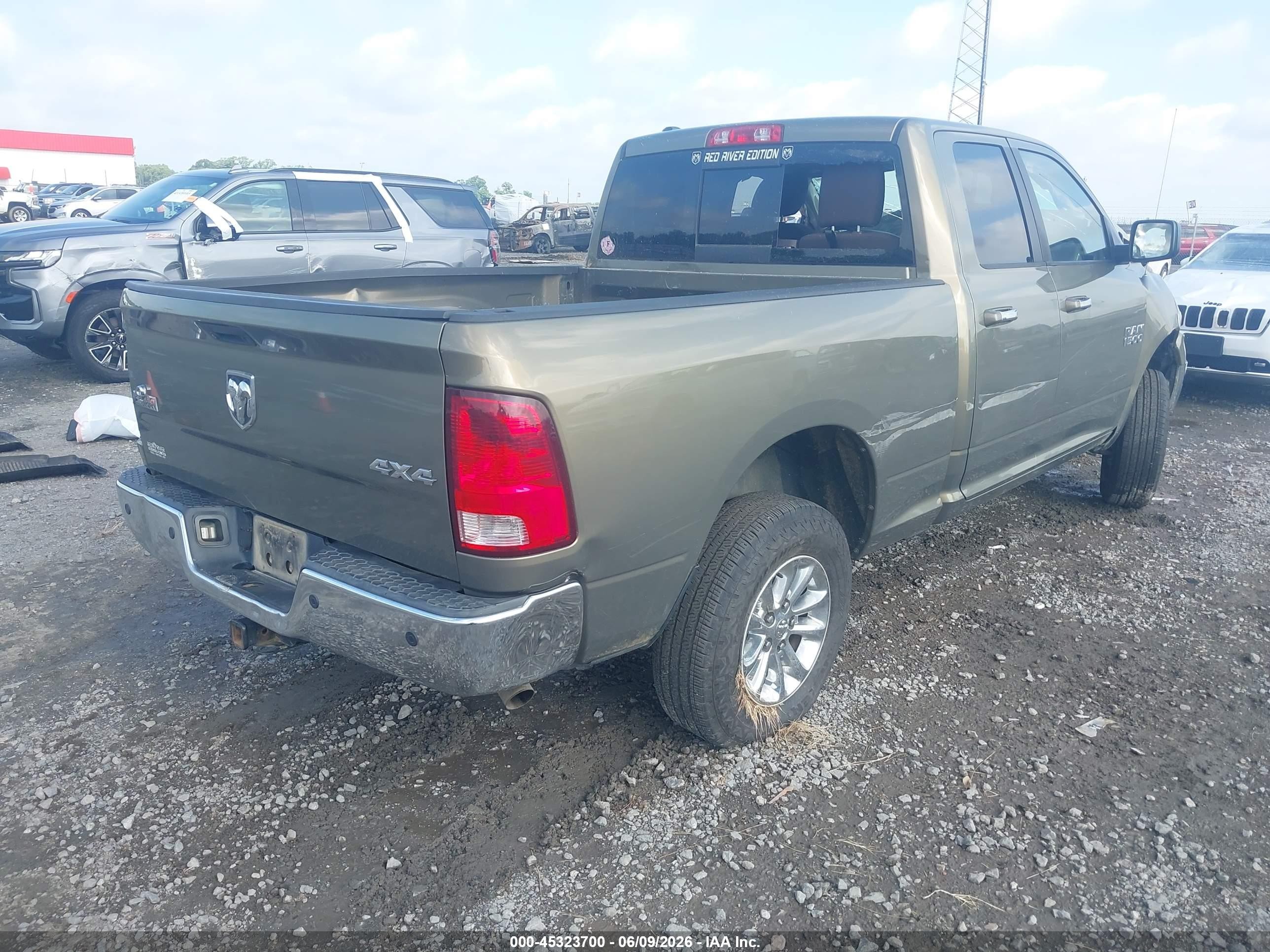 2013 Ram 1500 Slt Gold vin: 1C6RR7GG9DS701260