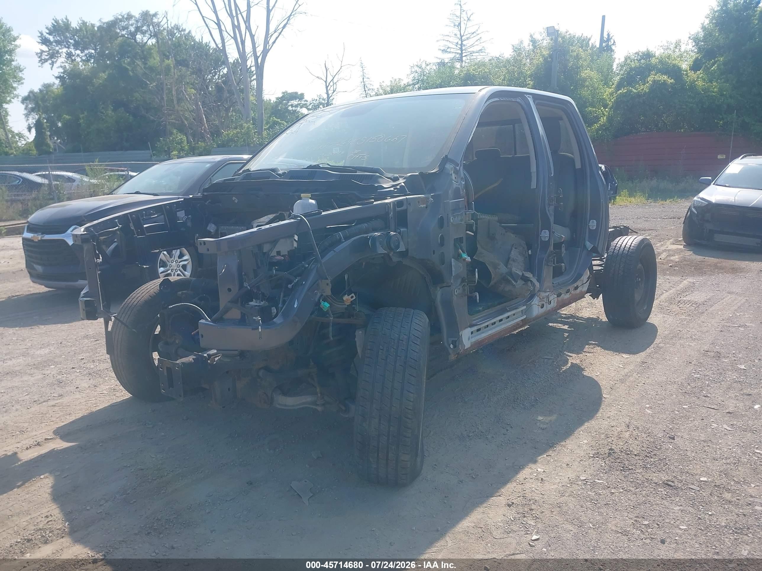 2014 Ram 1500 Slt Gray vin: 1C6RR7GG9ES150667