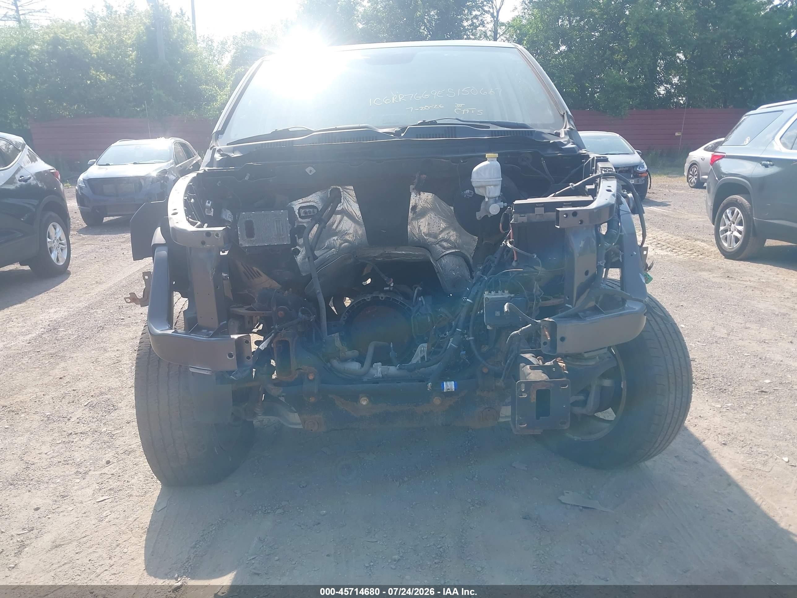 2014 Ram 1500 Slt Gray vin: 1C6RR7GG9ES150667
