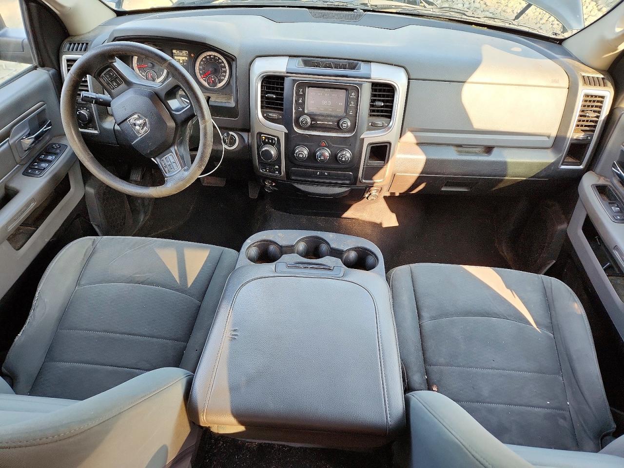 2017 Ram 1500 Slt Черный vin: 1C6RR7GG9HS770438