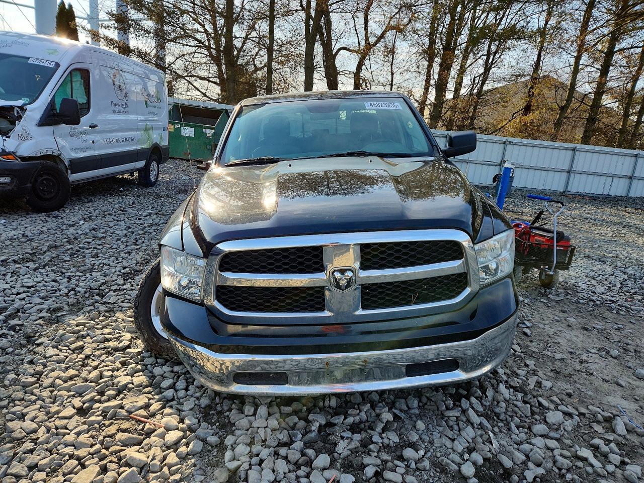 2017 Ram 1500 Slt Черный vin: 1C6RR7GG9HS770438