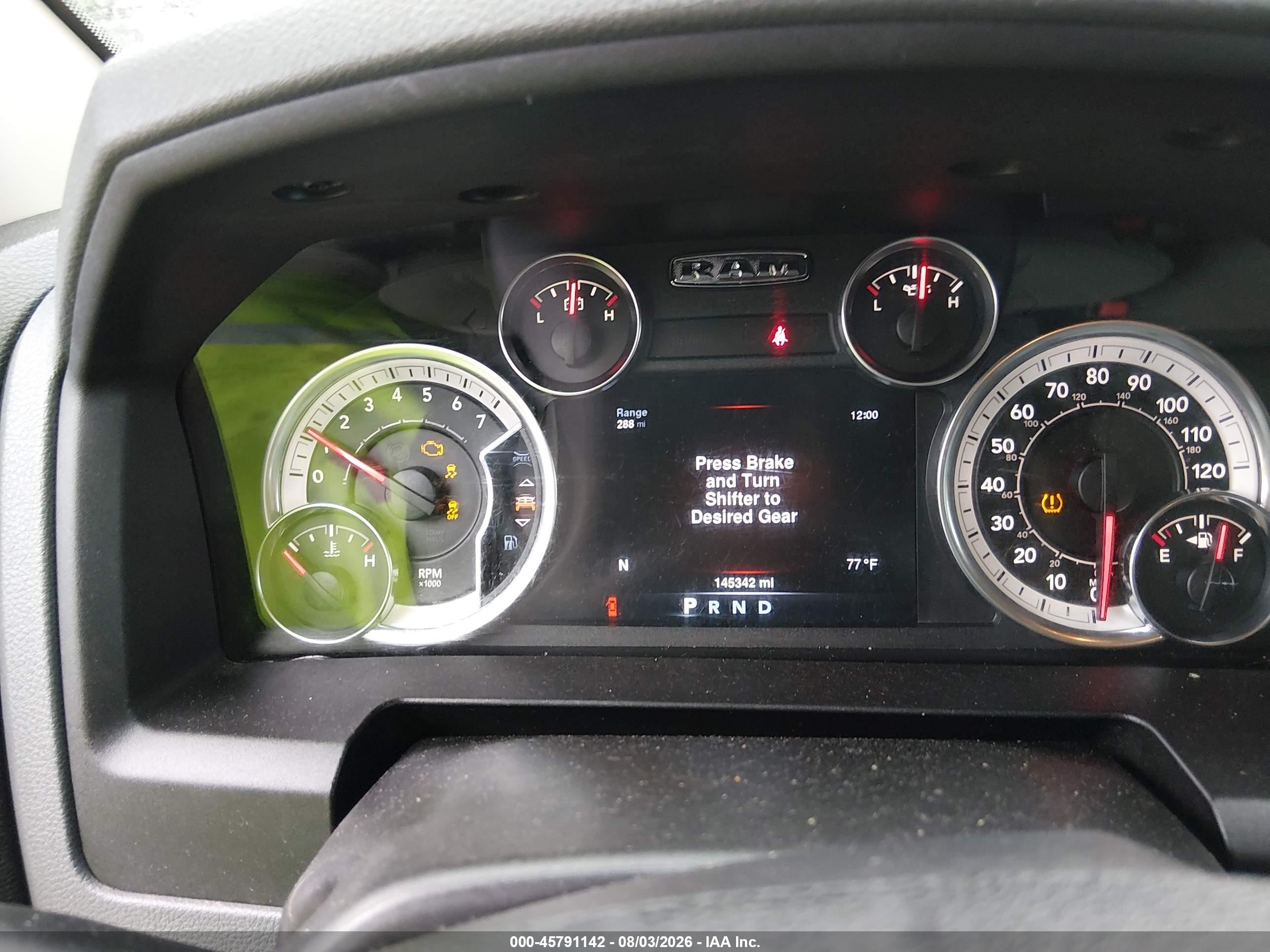 2013 Ram 1500 Slt Серый vin: 1C6RR7GGXDS614161