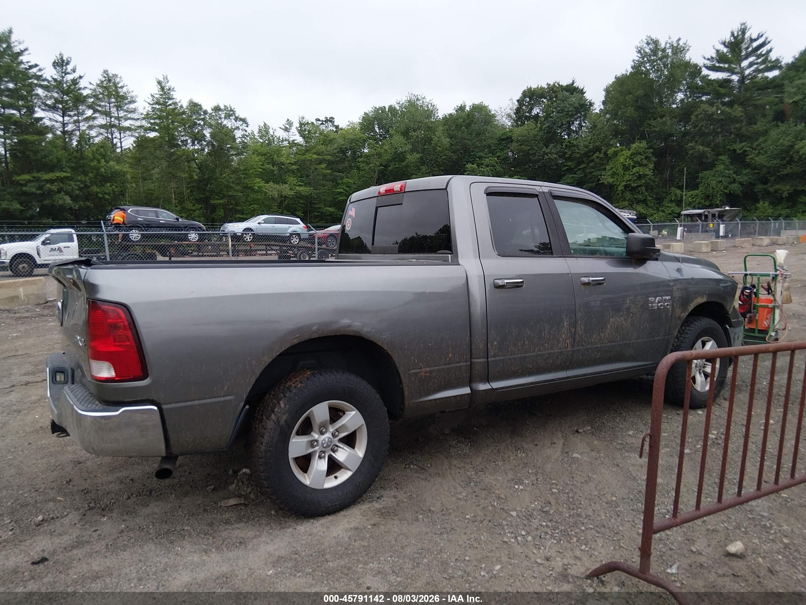 2013 Ram 1500 Slt Серый vin: 1C6RR7GGXDS614161