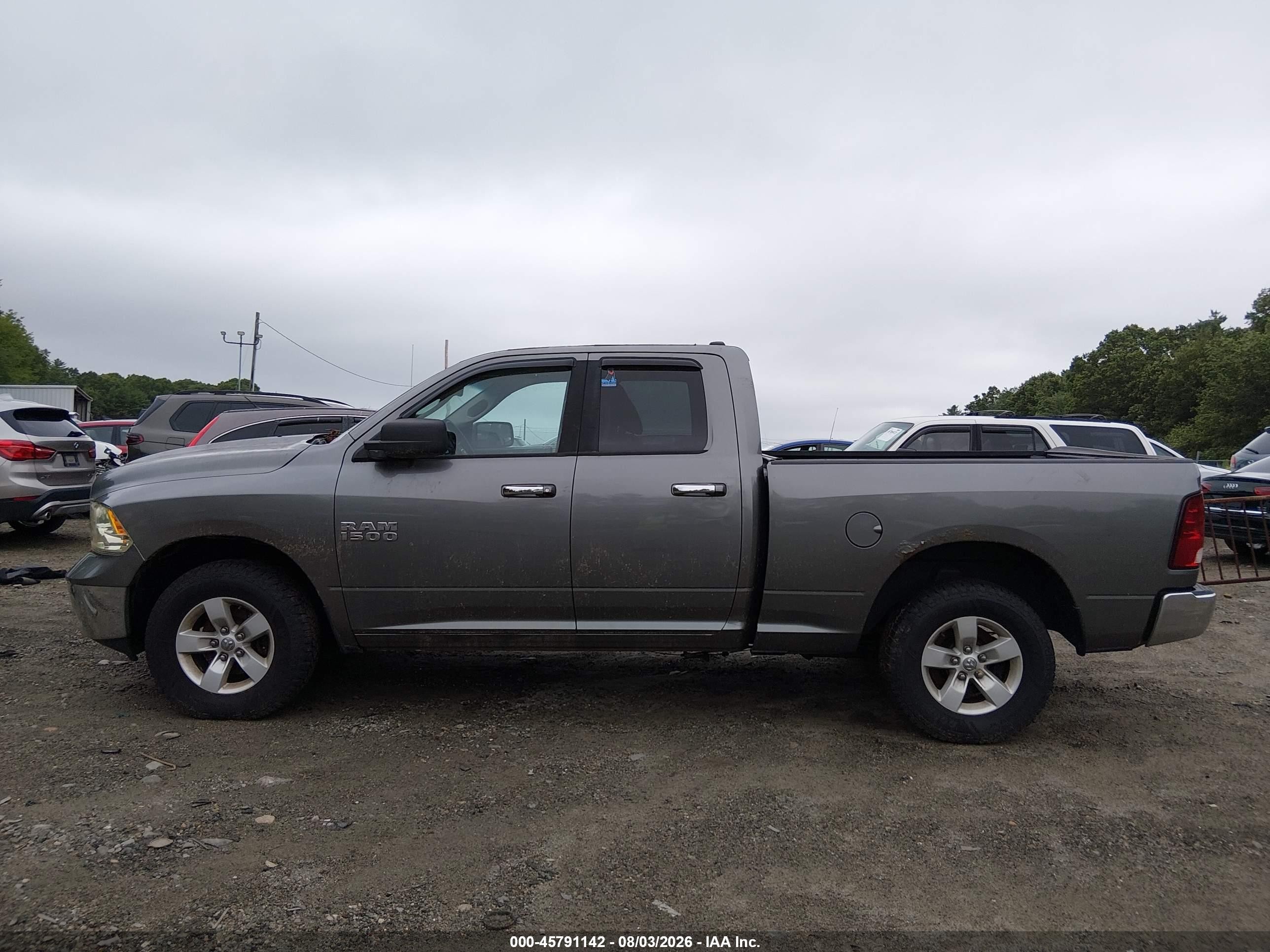 2013 Ram 1500 Slt Серый vin: 1C6RR7GGXDS614161
