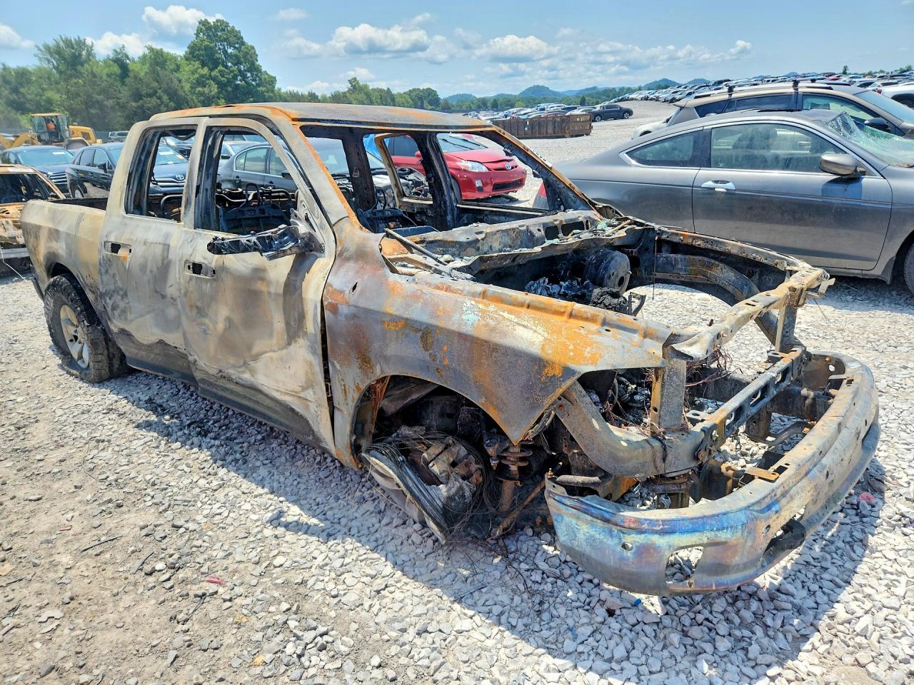 2014 Ram 1500 Slt Burn vin: 1C6RR7GGXES235050