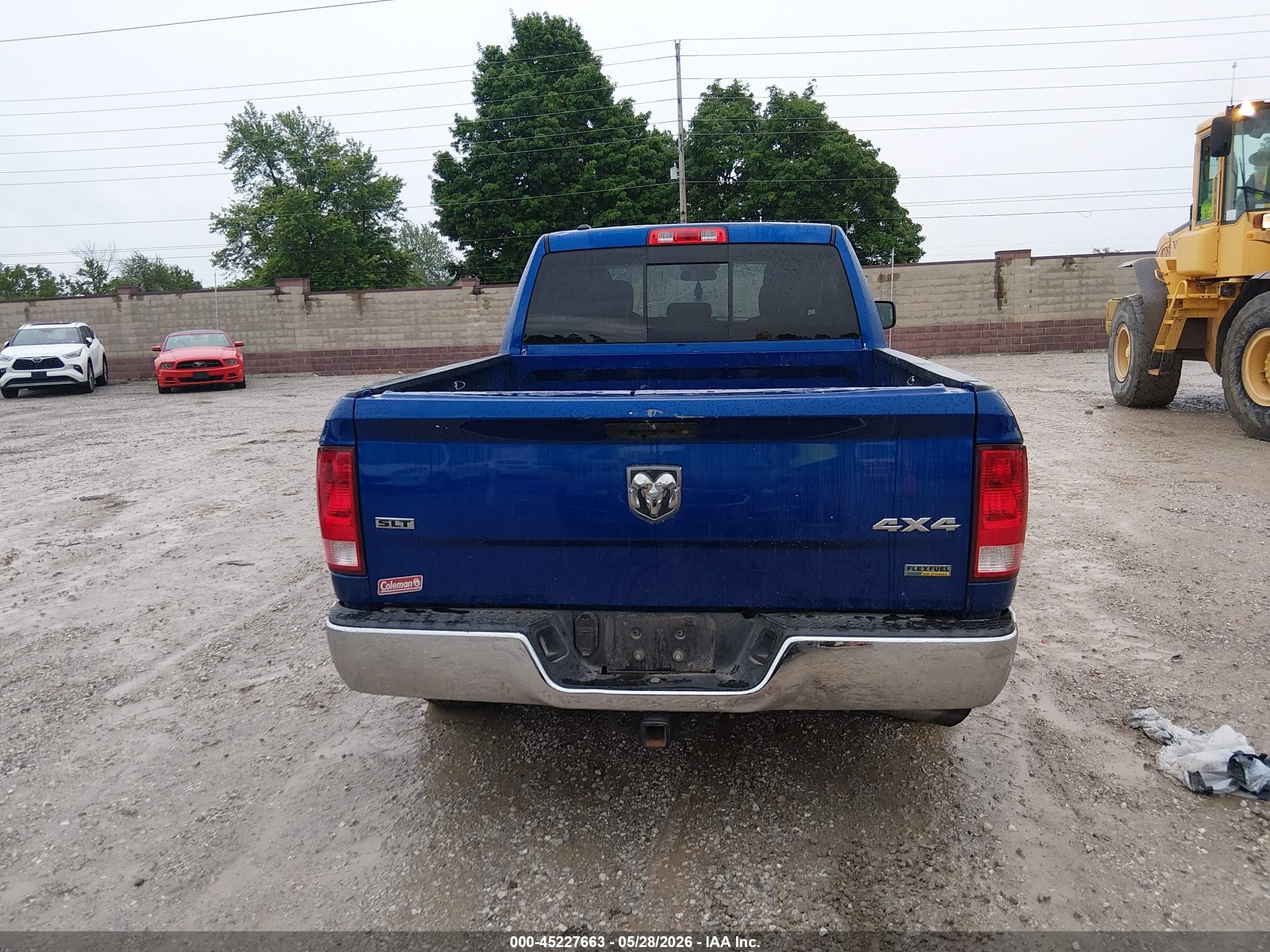 2017 Ram 1500 Slt  4x4 6'4 Box Blue vin: 1C6RR7GGXHS646680