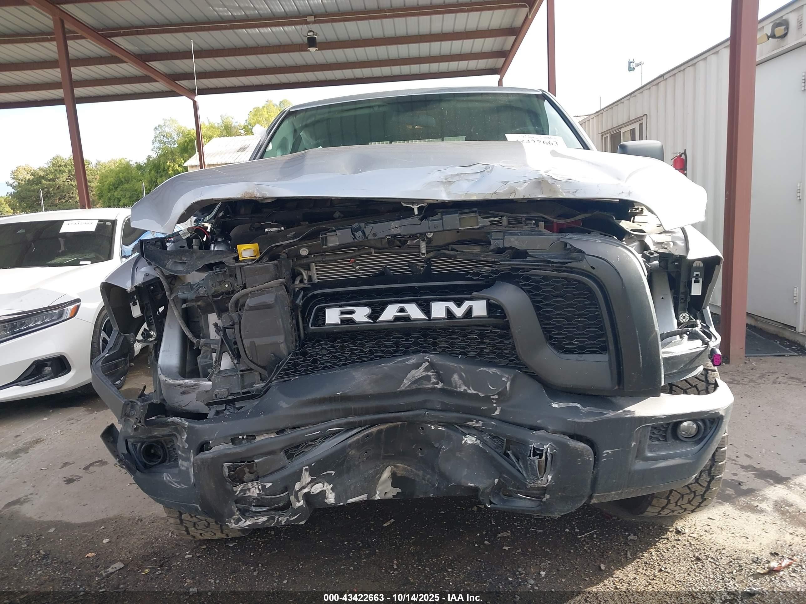2020 Ram 1500 Classic Warlock  4x4 6'4 Box Gray vin: 1C6RR7GGXLS161996