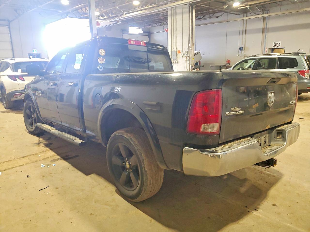 2014 Ram 1500 Slt Черный vin: 1C6RR7GM1ES265110