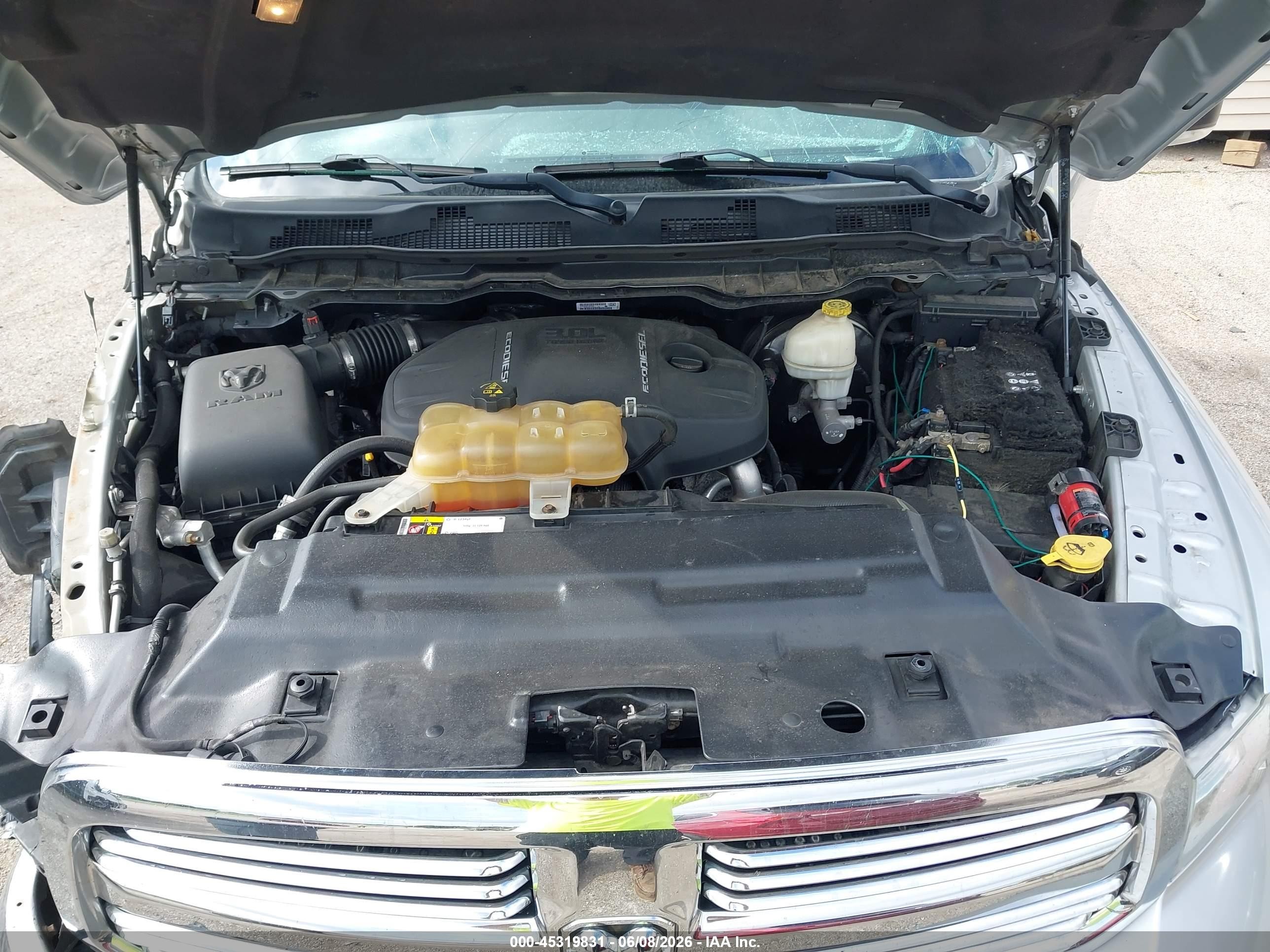 2014 Ram 1500 Big Horn Silver vin: 1C6RR7GM2ES409716