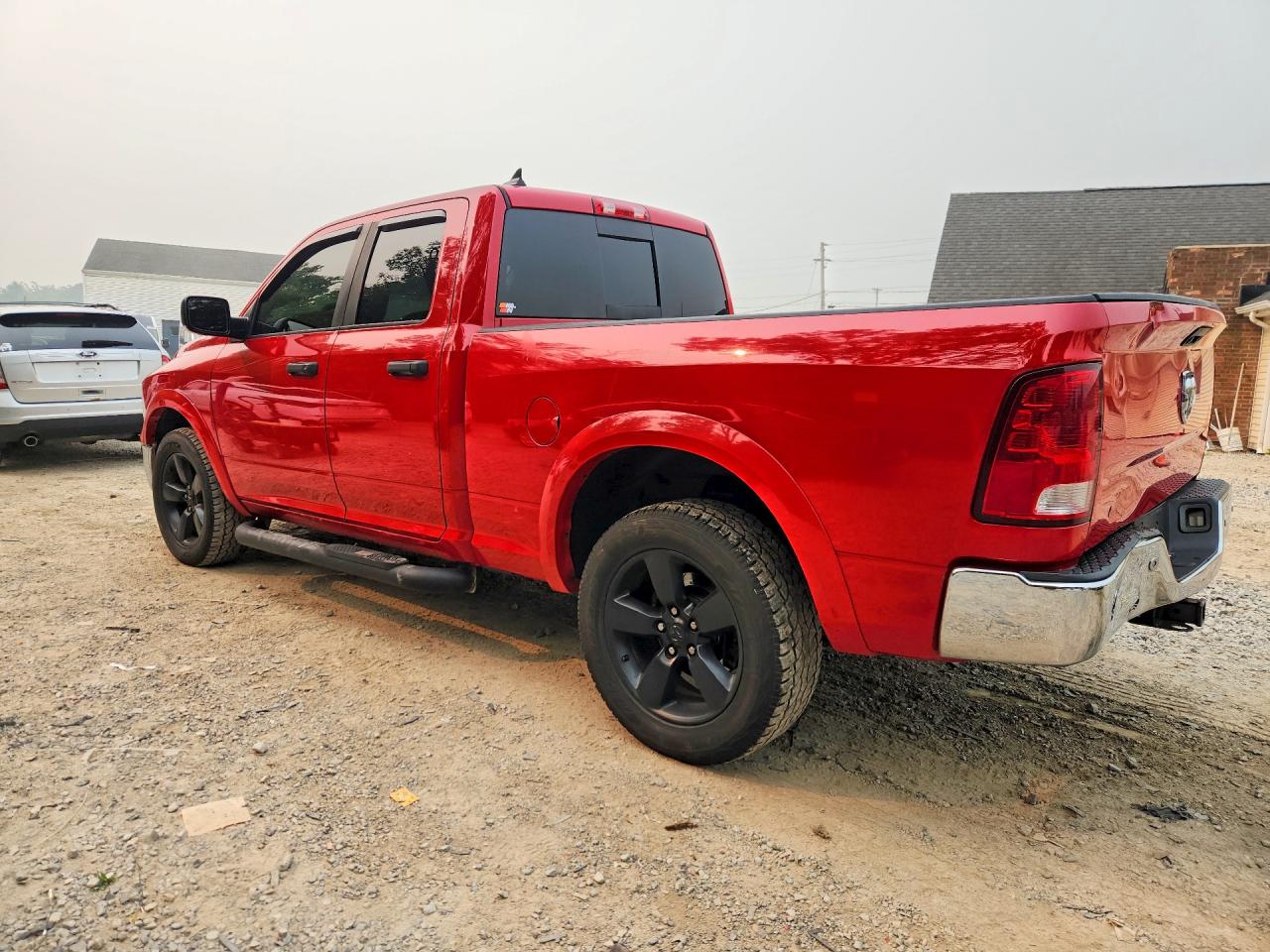 2015 Ram 1500 Slt Красный vin: 1C6RR7GM2FS532059