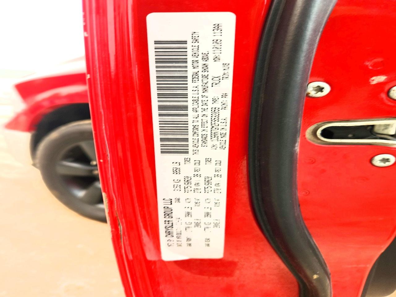 2015 Ram 1500 Slt Красный vin: 1C6RR7GM2FS532059