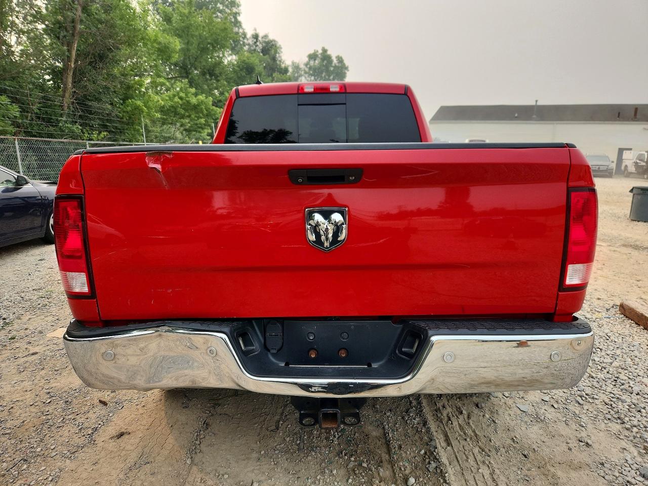 2015 Ram 1500 Slt Красный vin: 1C6RR7GM2FS532059