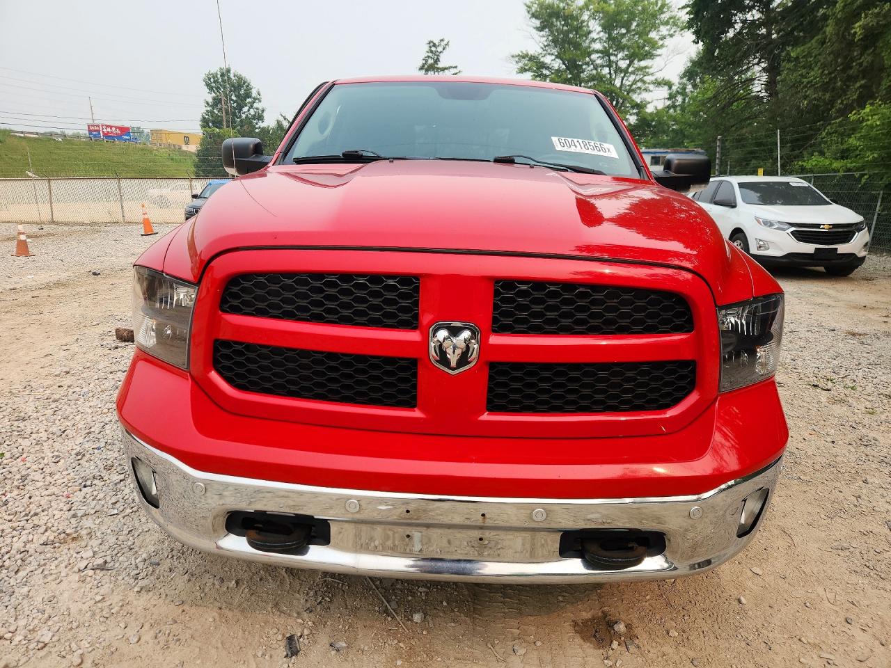 2015 Ram 1500 Slt Красный vin: 1C6RR7GM2FS532059
