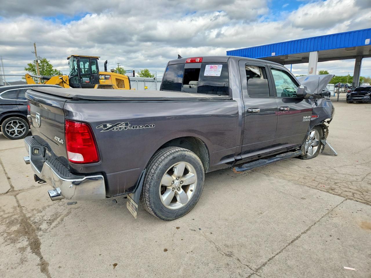 2015 Ram 1500 Slt Gray vin: 1C6RR7GM2FS548052
