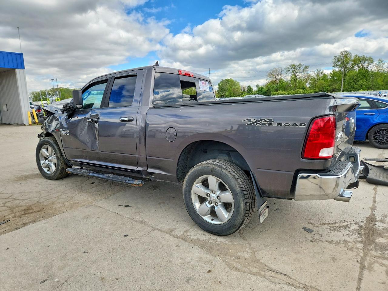 2015 Ram 1500 Slt Gray vin: 1C6RR7GM2FS548052