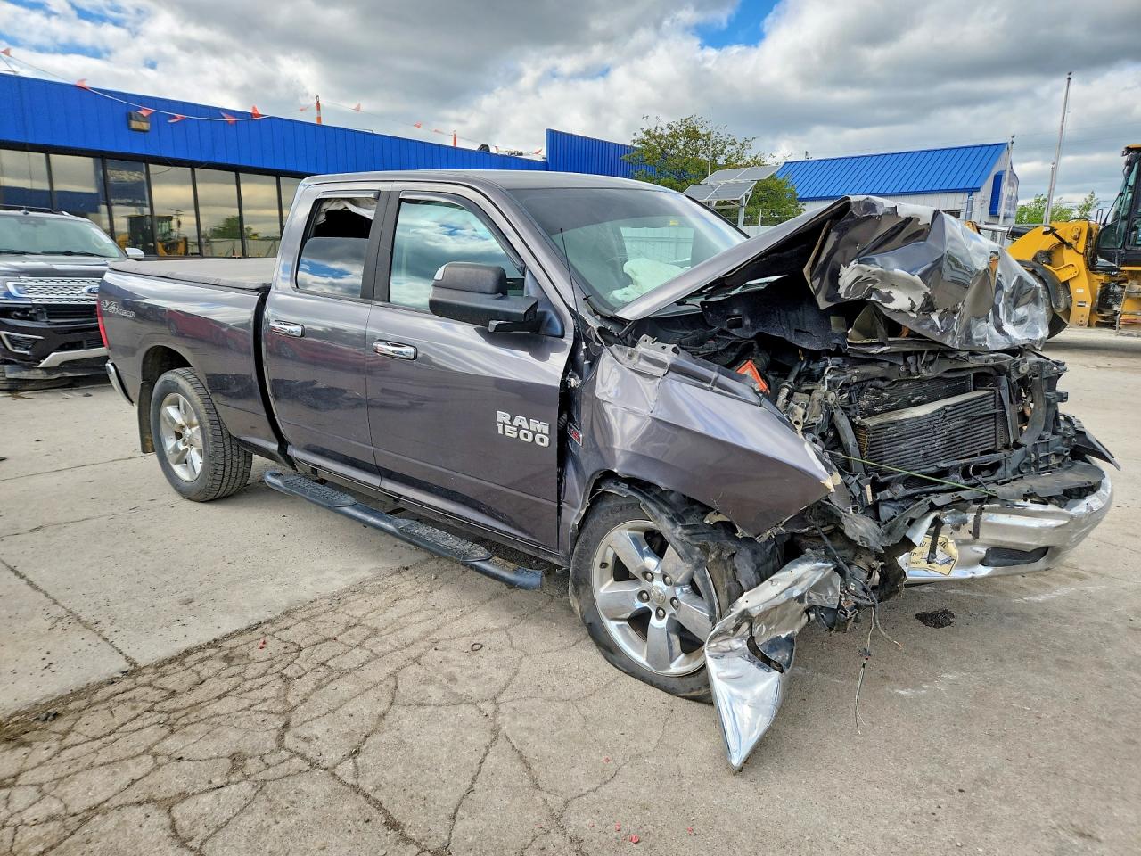 2015 Ram 1500 Slt Gray vin: 1C6RR7GM2FS548052