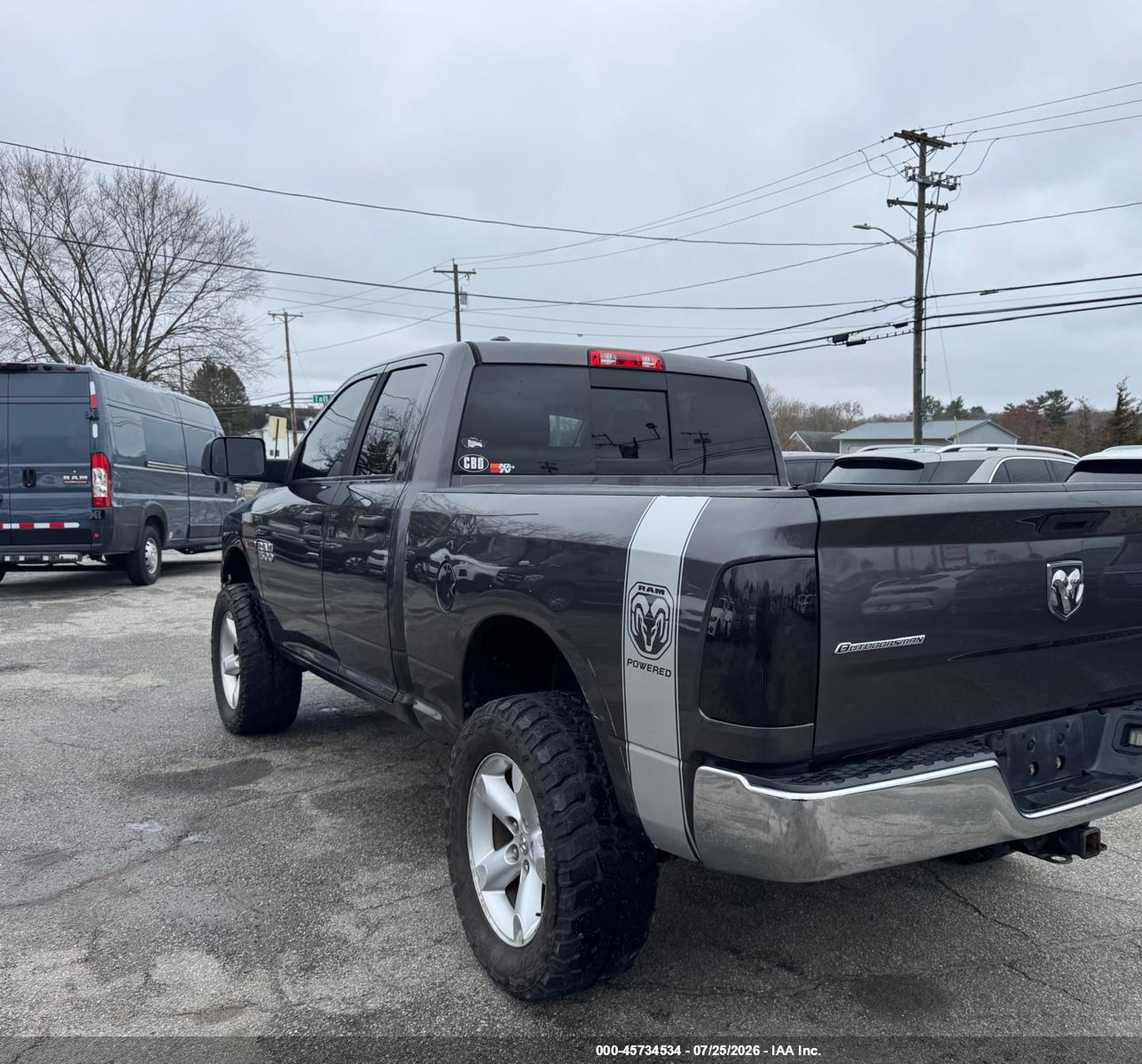 2016 Ram 1500 Slt Brown vin: 1C6RR7GM5GS176112