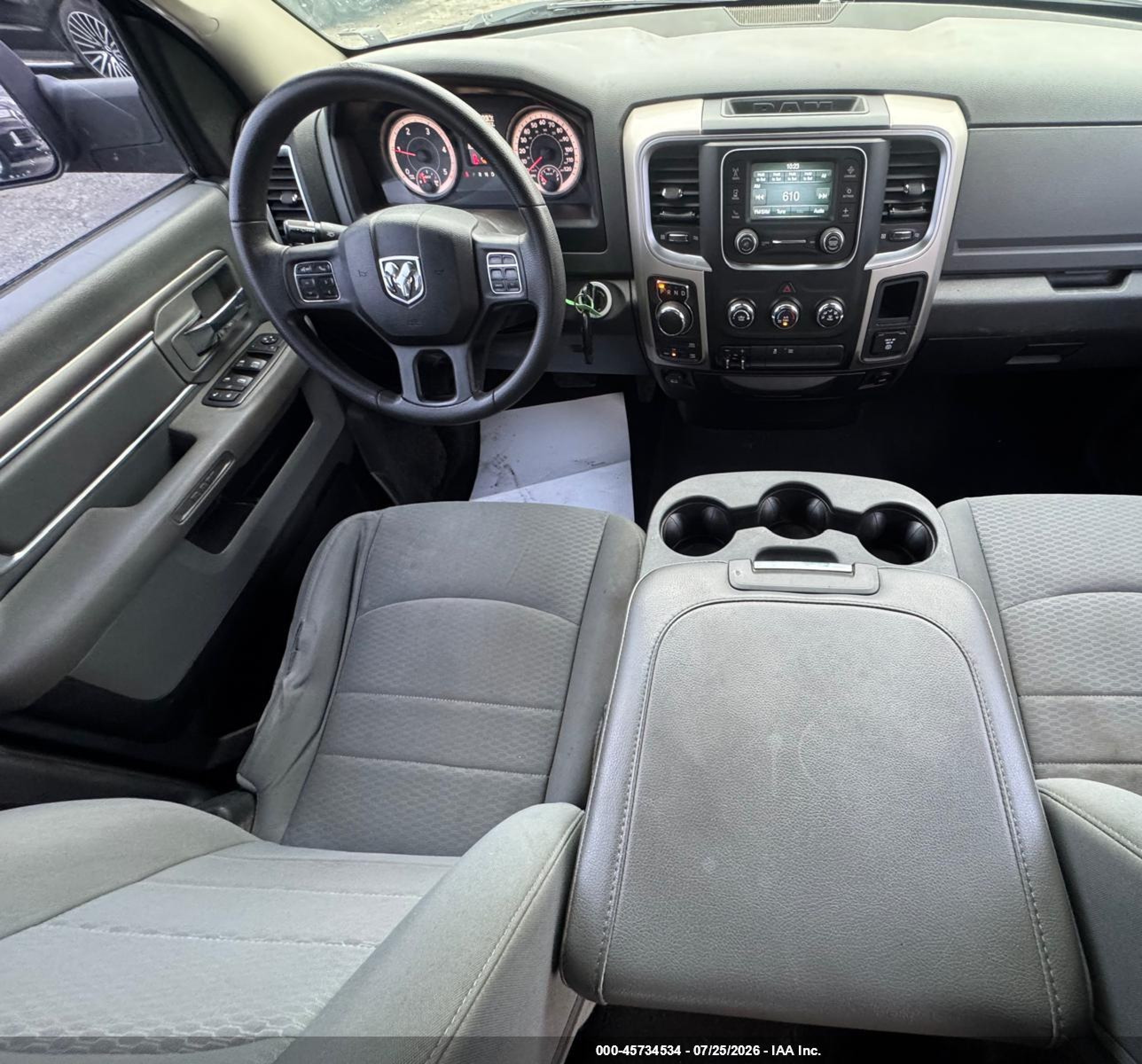 2016 Ram 1500 Slt Brown vin: 1C6RR7GM5GS176112