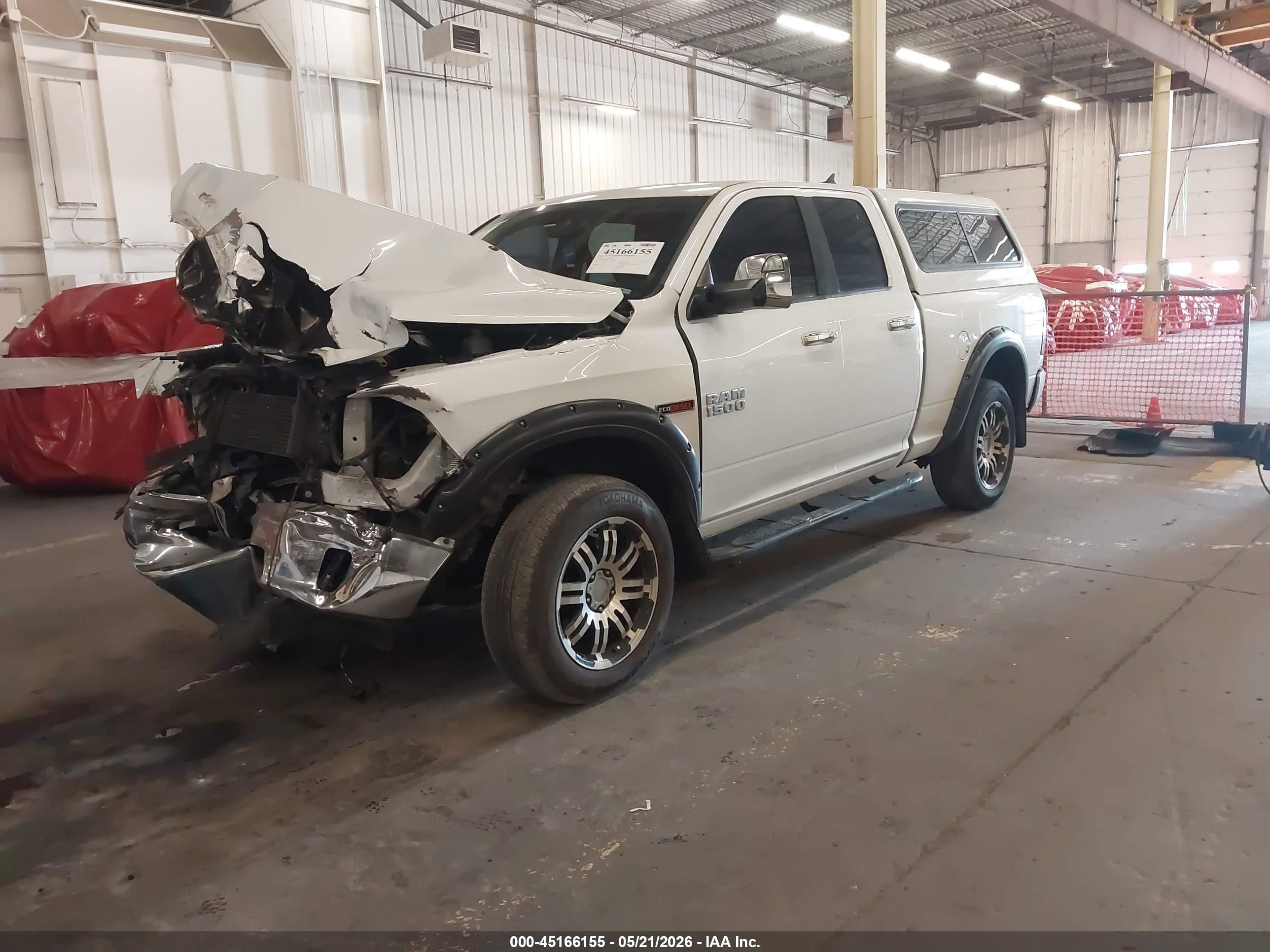 2014 Ram 1500 Big Horn White vin: 1C6RR7GM6ES356972