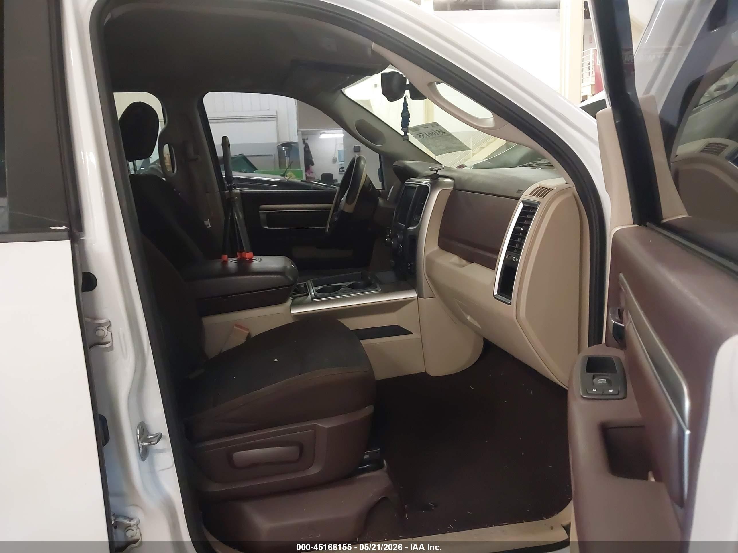 2014 Ram 1500 Big Horn White vin: 1C6RR7GM6ES356972