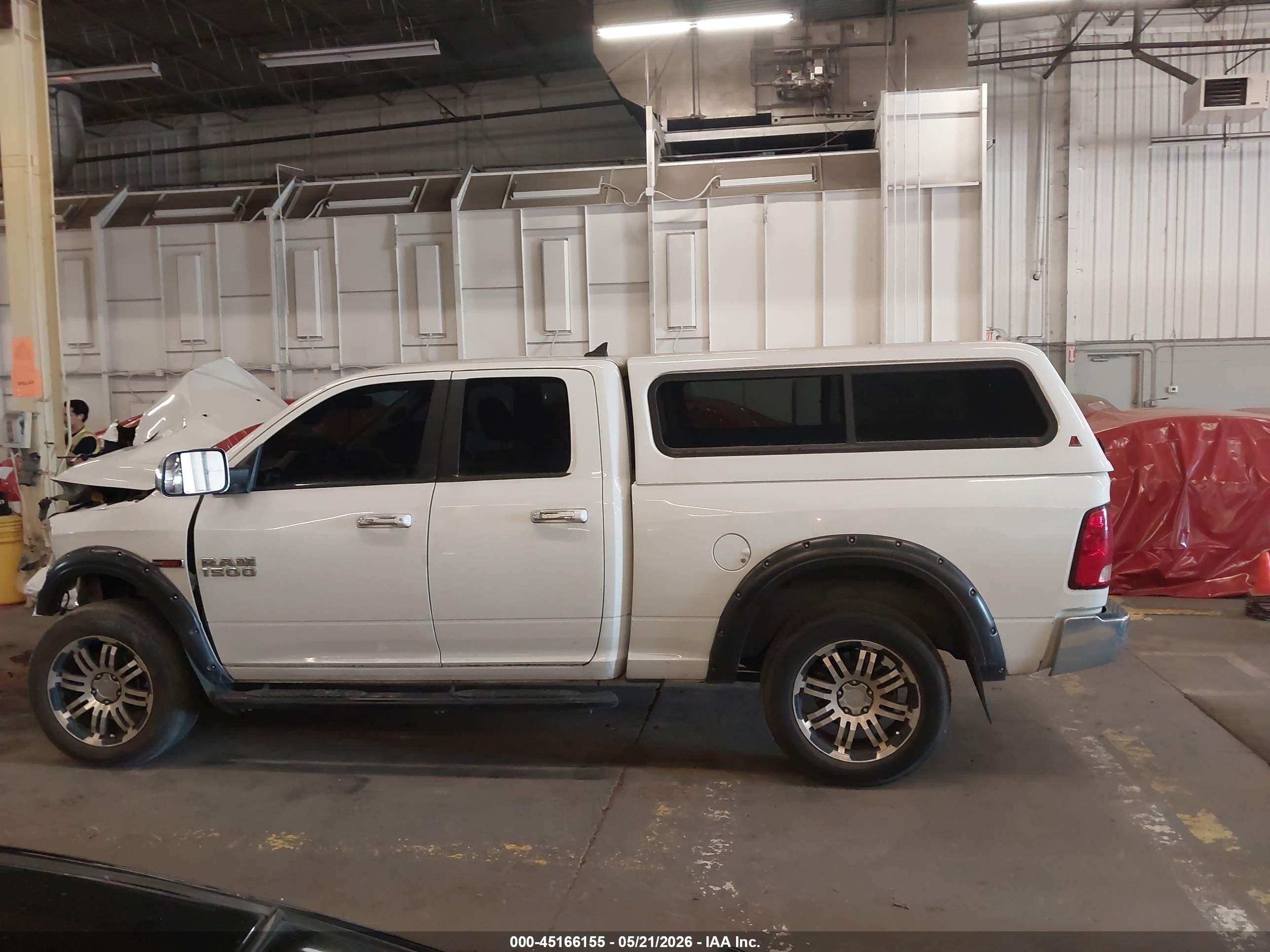 2014 Ram 1500 Big Horn White vin: 1C6RR7GM6ES356972