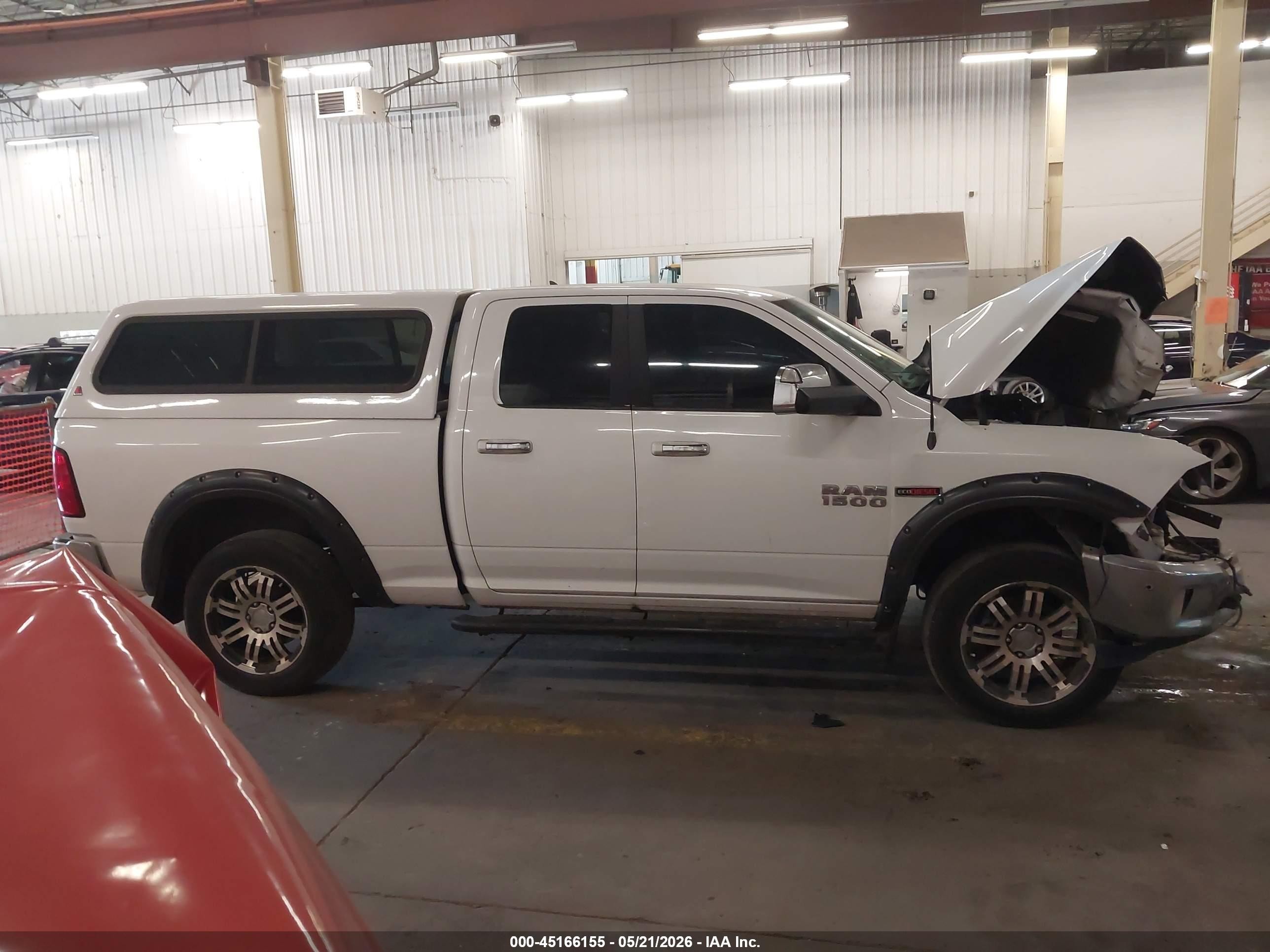 2014 Ram 1500 Big Horn White vin: 1C6RR7GM6ES356972