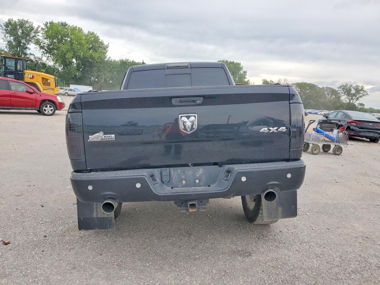 2014 Ram 1500 Slt Black vin: 1C6RR7GM7ES392198