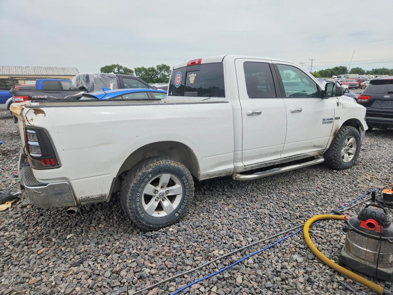 2015 Ram 1500 Slt White vin: 1C6RR7GM7FS516245