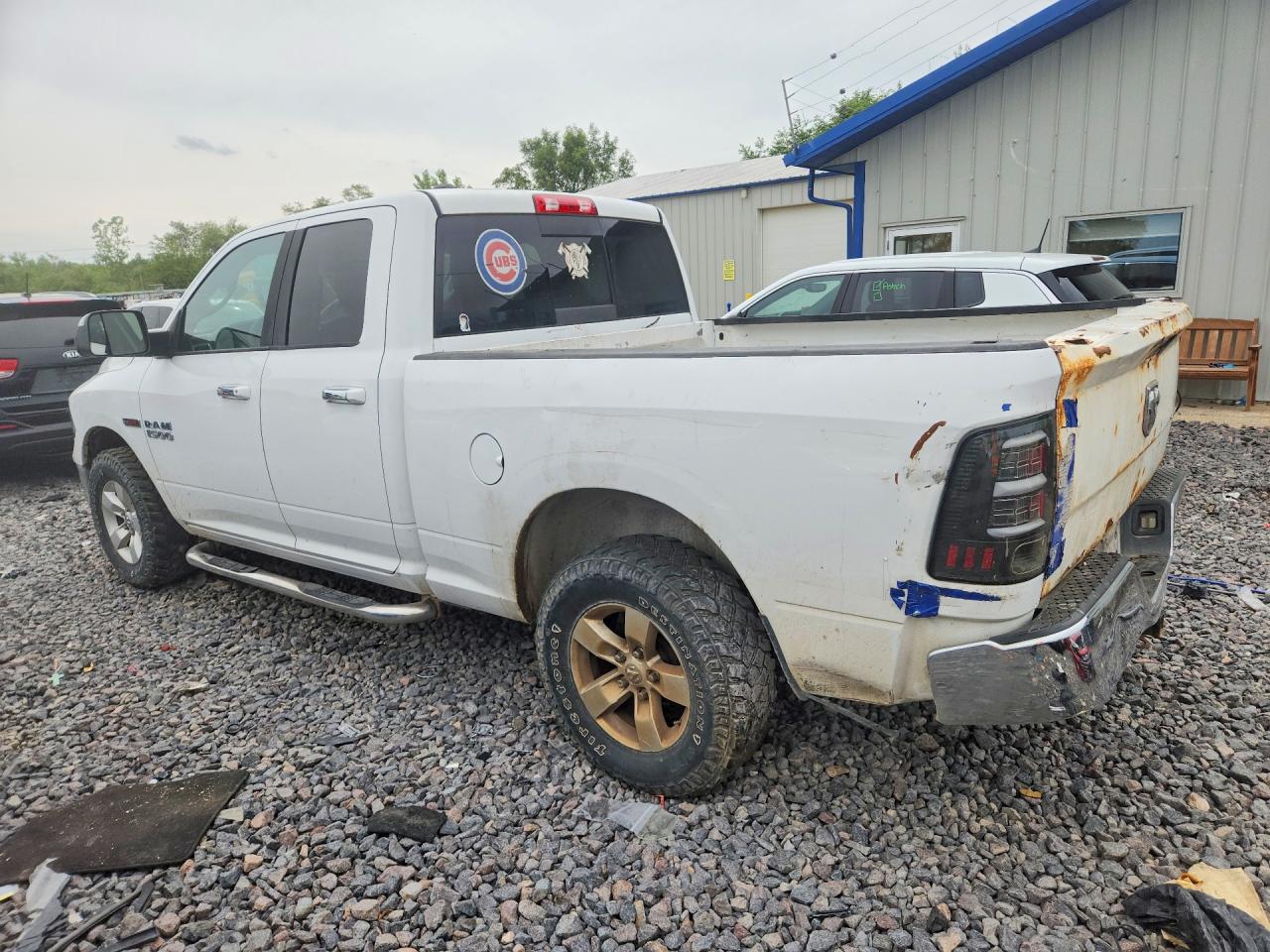 2015 Ram 1500 Slt White vin: 1C6RR7GM7FS516245