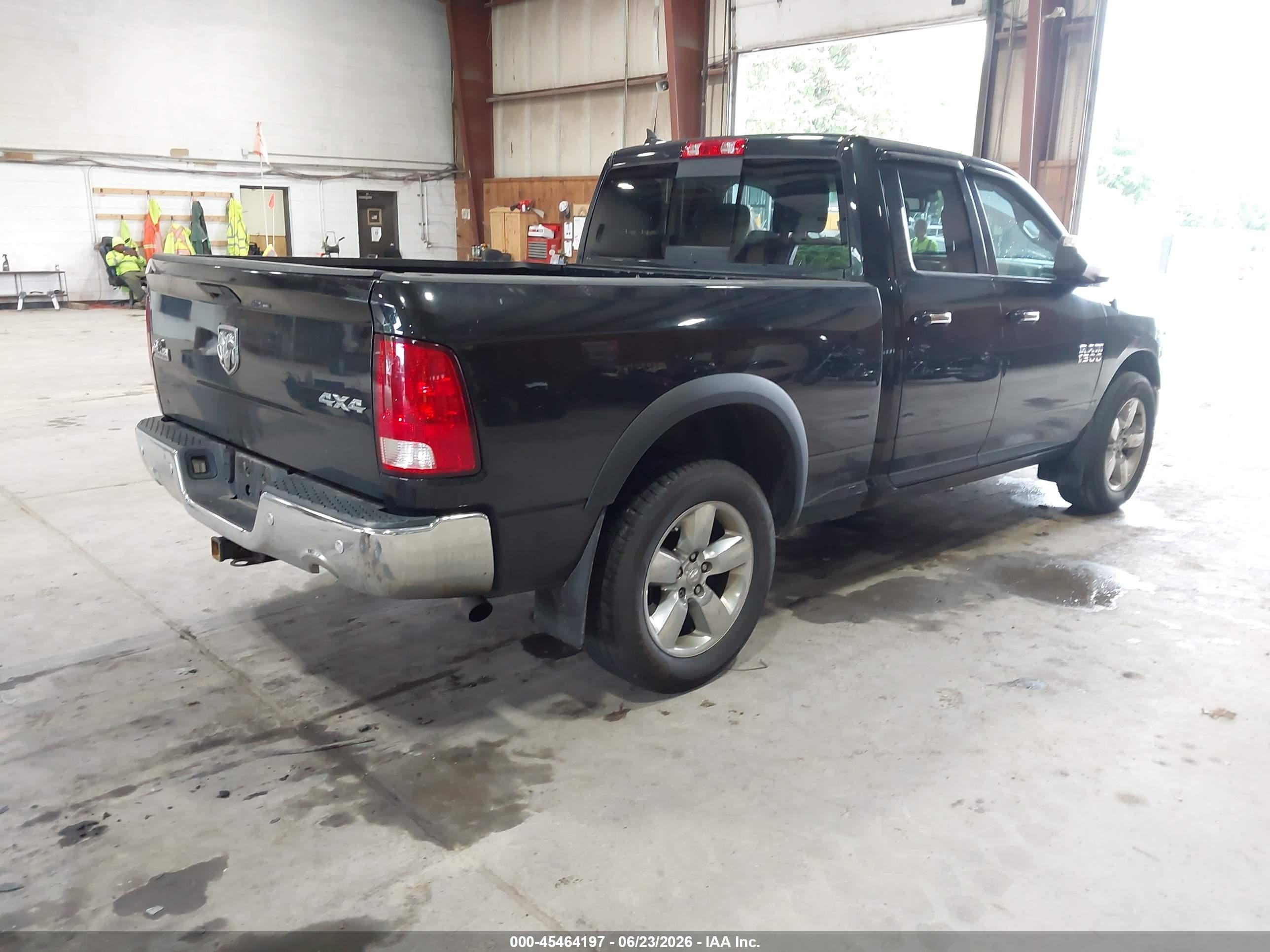 2015 Ram 1500 Big Horn Black vin: 1C6RR7GM7FS670518