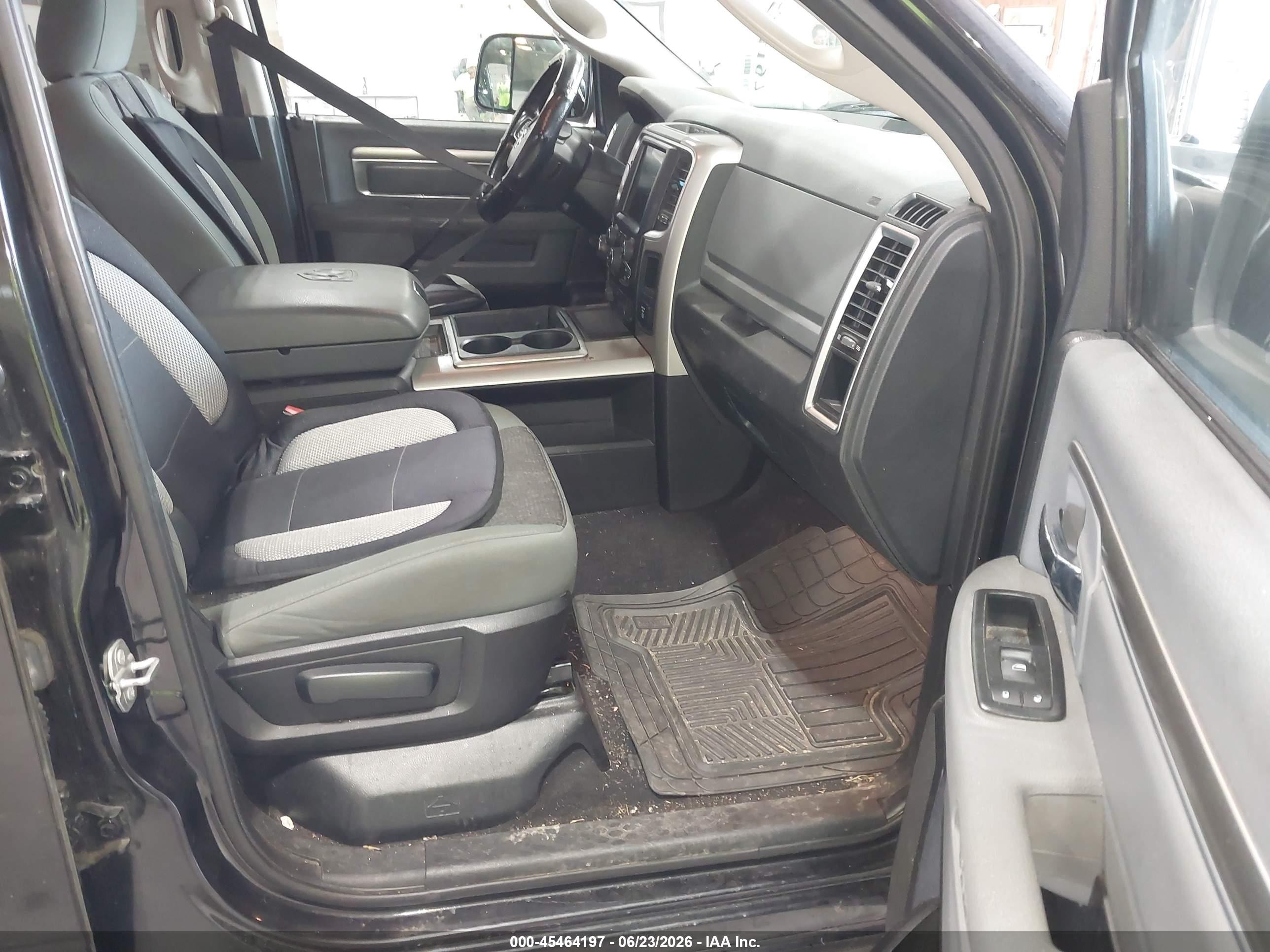 2015 Ram 1500 Big Horn Black vin: 1C6RR7GM7FS670518