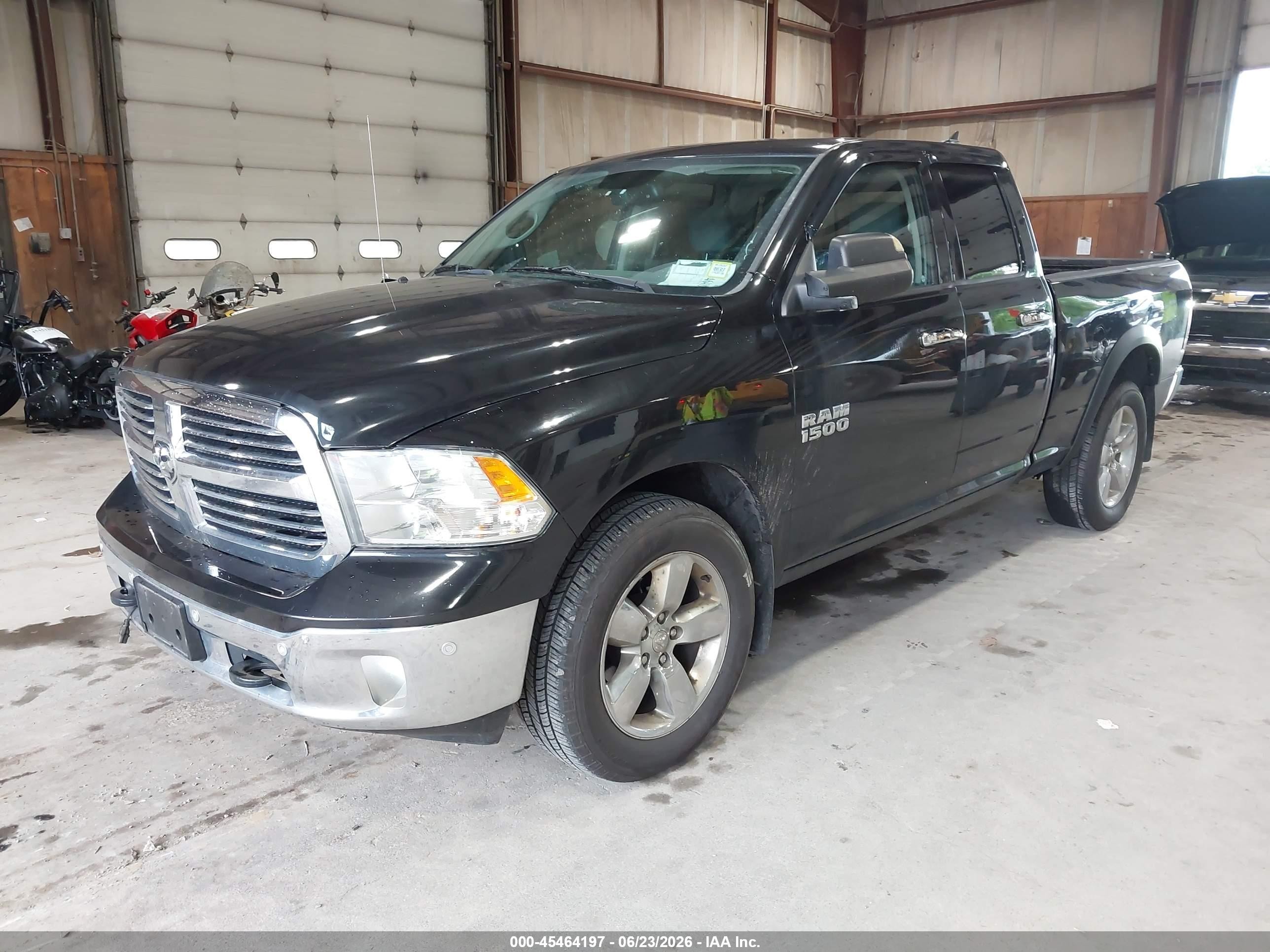 2015 Ram 1500 Big Horn Black vin: 1C6RR7GM7FS670518