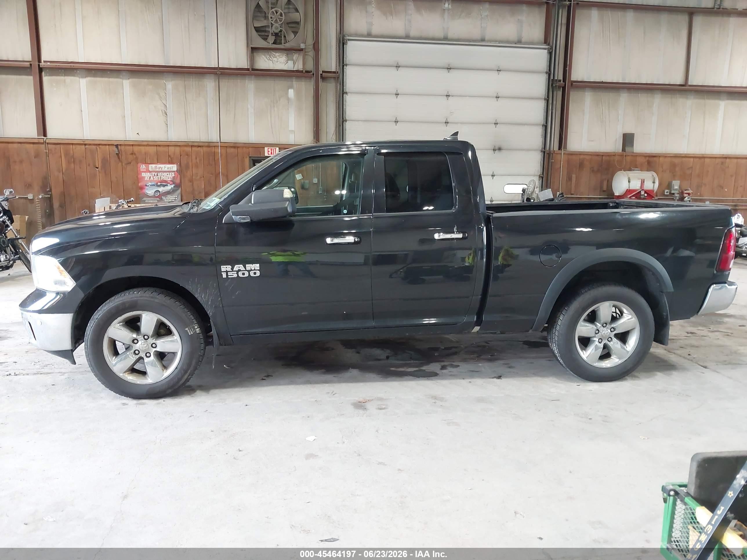 2015 Ram 1500 Big Horn Black vin: 1C6RR7GM7FS670518