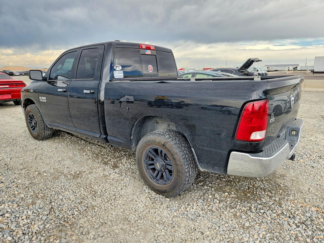 2013 Ram 1500 Slt Black vin: 1C6RR7GP0DS517728
