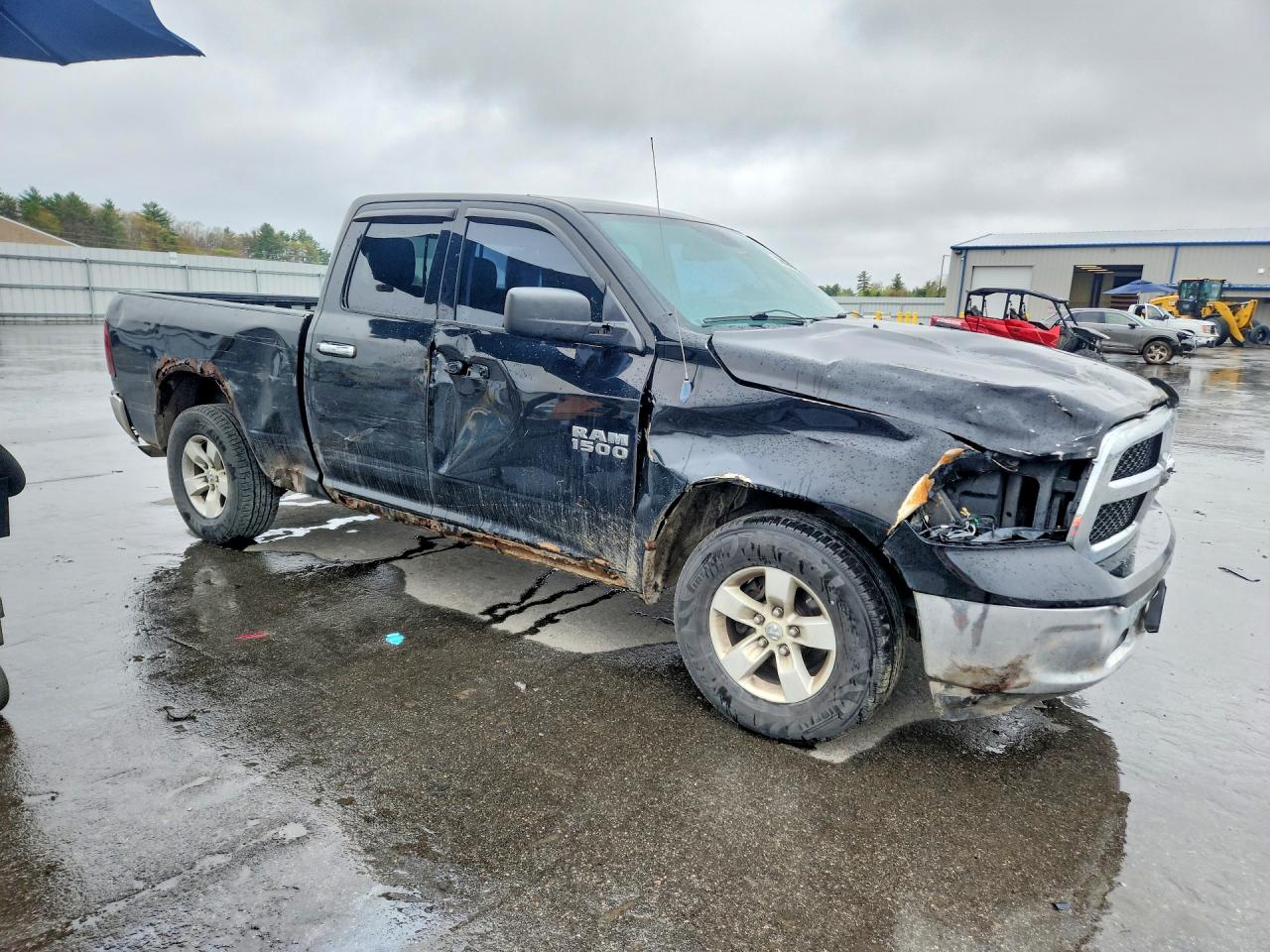 2013 Ram 1500 Slt Черный vin: 1C6RR7GP0DS634368
