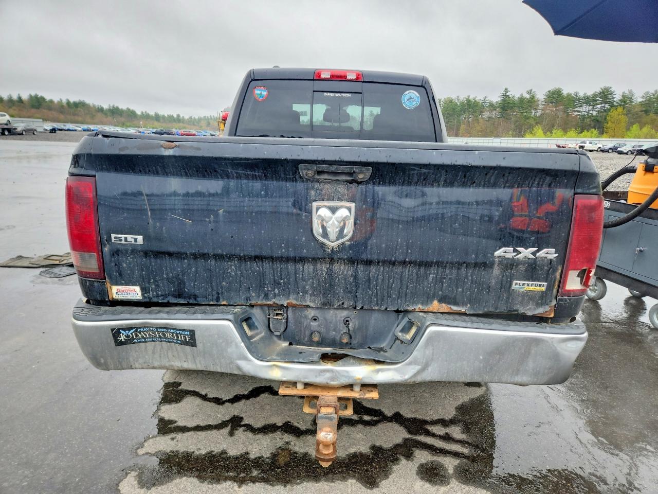 2013 Ram 1500 Slt Черный vin: 1C6RR7GP0DS634368