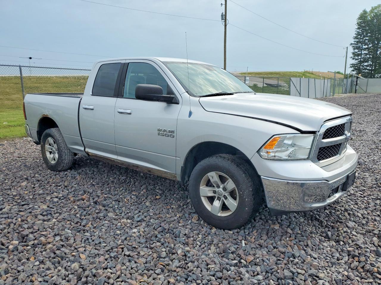 2013 Ram 1500 Slt Silver vin: 1C6RR7GP4DS517683