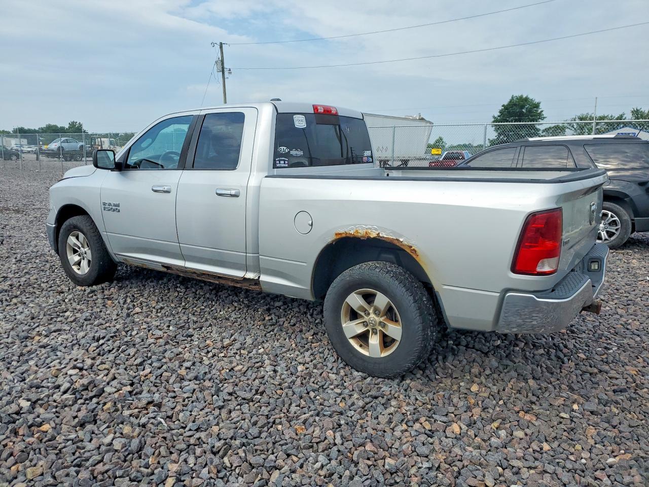2013 Ram 1500 Slt Silver vin: 1C6RR7GP4DS517683
