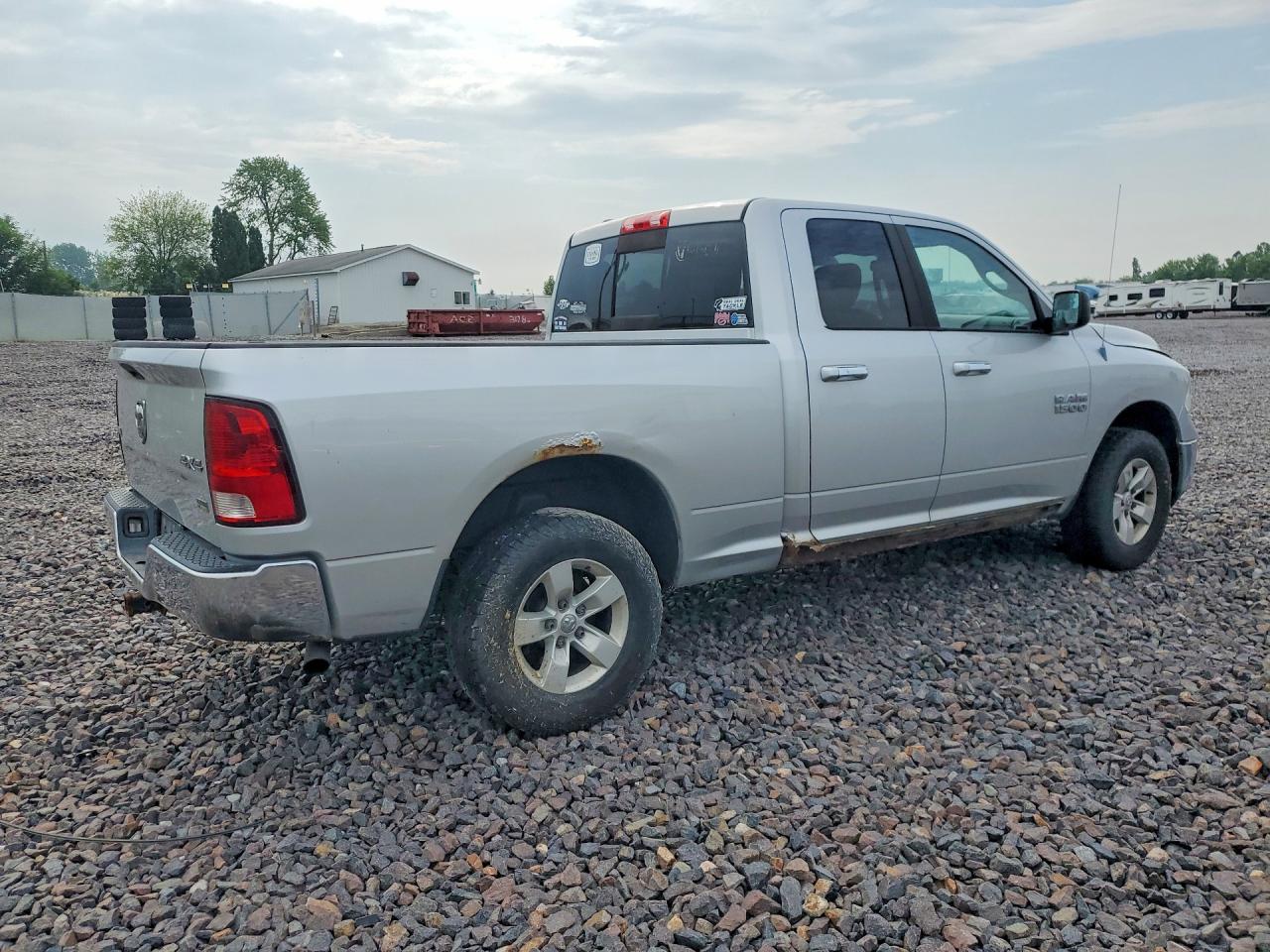2013 Ram 1500 Slt Silver vin: 1C6RR7GP4DS517683