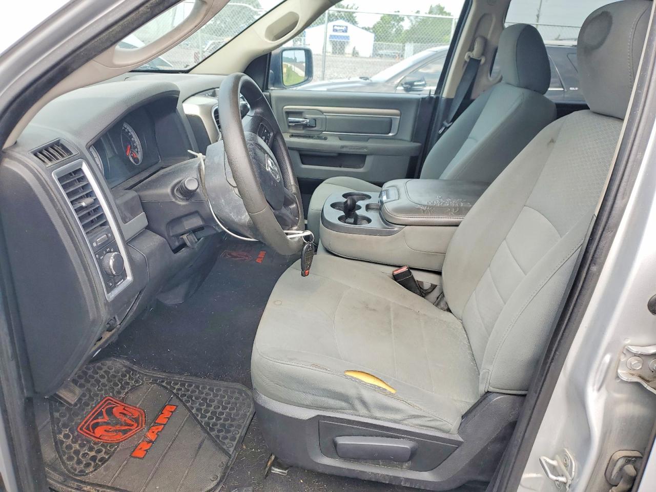 2013 Ram 1500 Slt Silver vin: 1C6RR7GP4DS517683