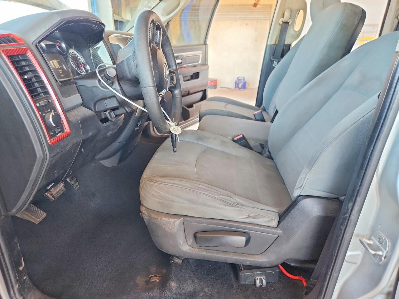 2013 Ram 1500 Slt Silver vin: 1C6RR7GP4DS657104