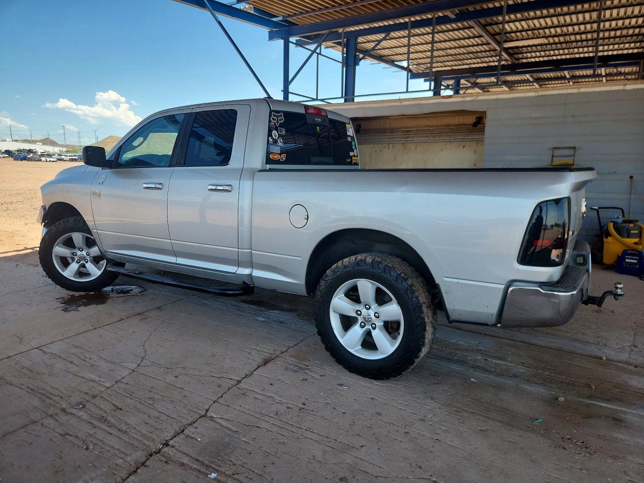 2013 Ram 1500 Slt Silver vin: 1C6RR7GP4DS657104
