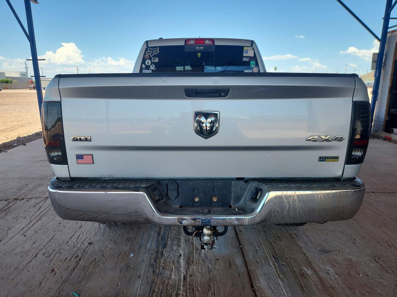 2013 Ram 1500 Slt Silver vin: 1C6RR7GP4DS657104