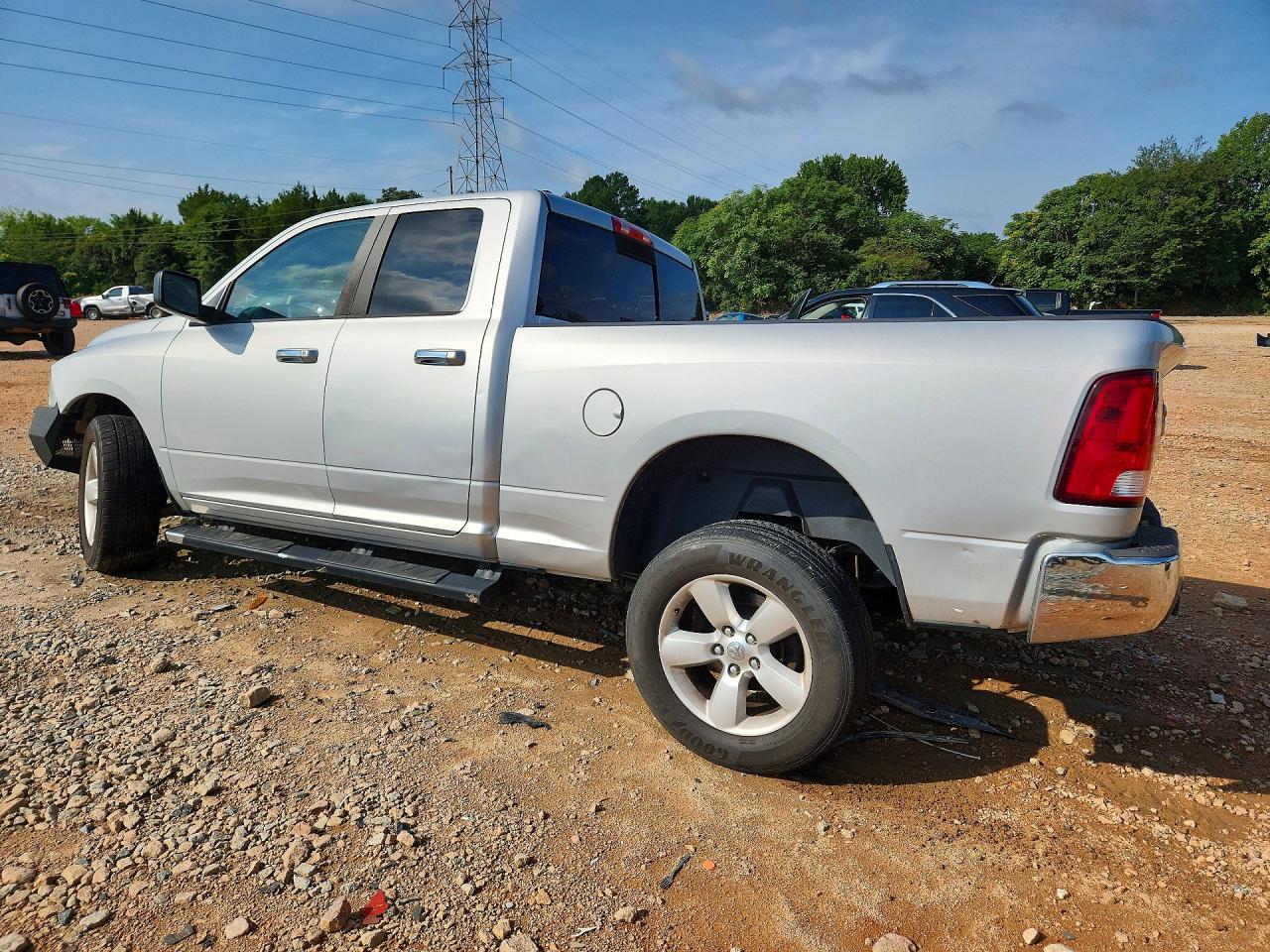 2013 Ram 1500 Slt Silver vin: 1C6RR7GP5DS656964