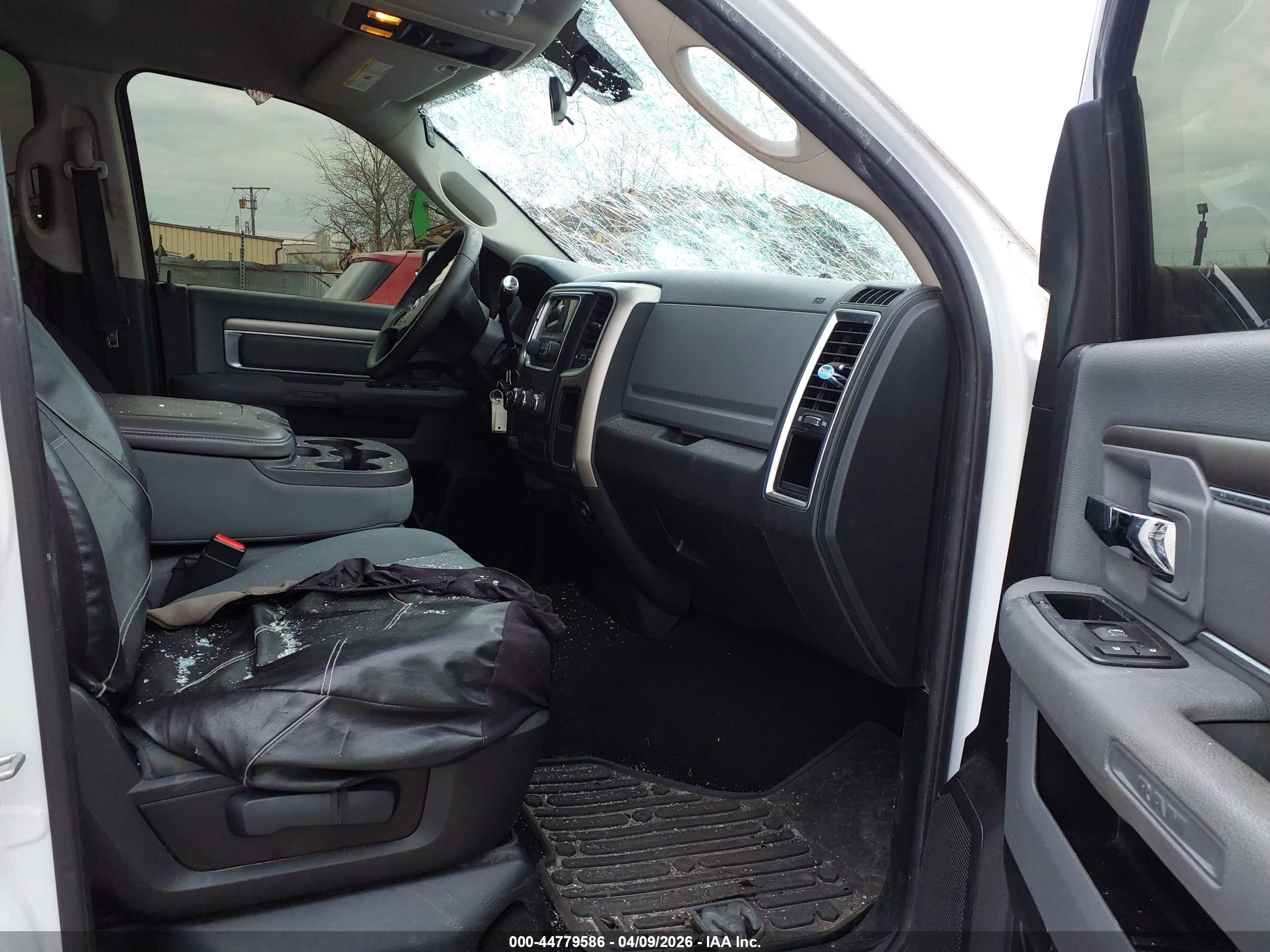 2013 Ram 1500 Slt White vin: 1C6RR7GP6DS512436