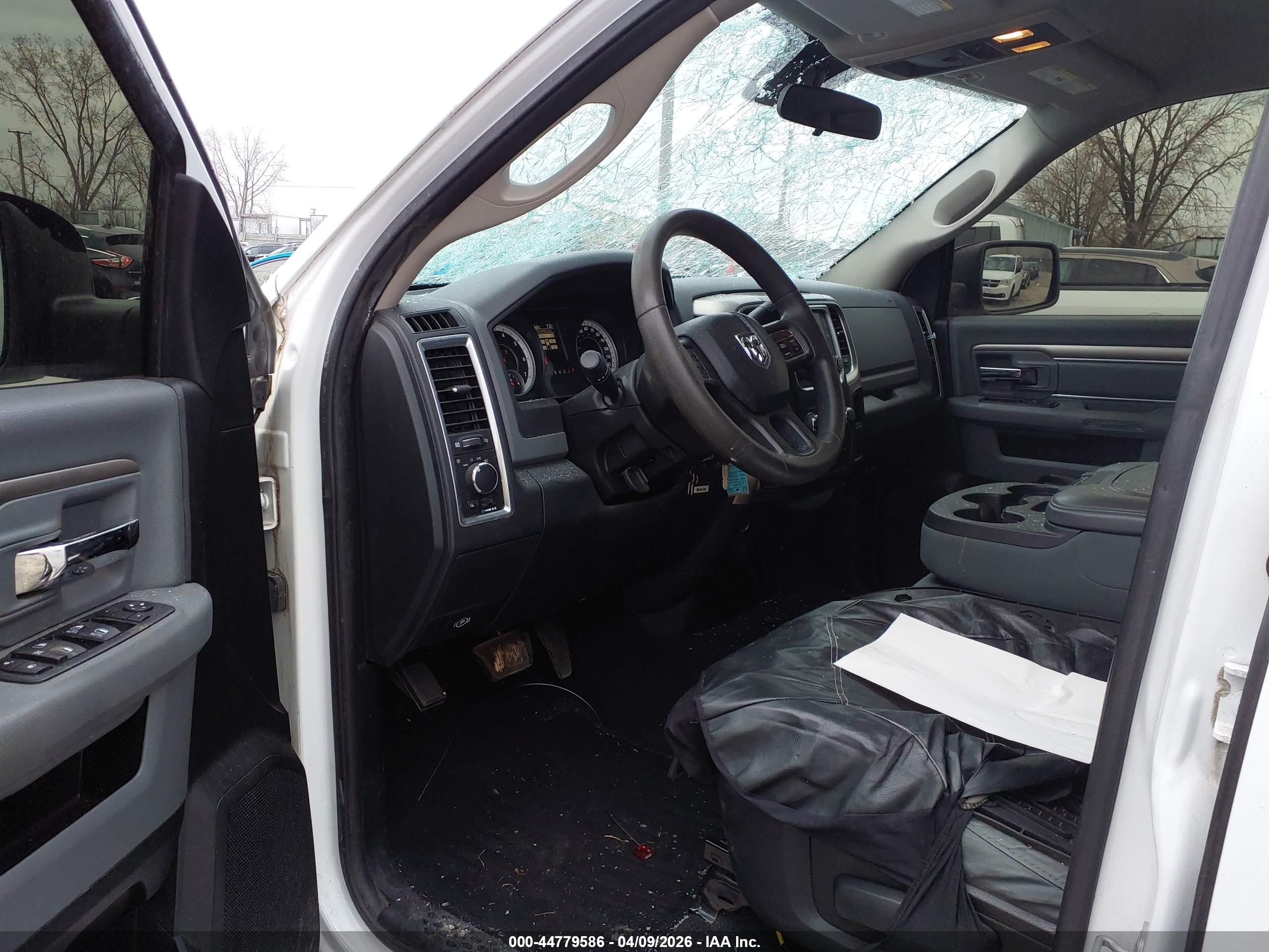 2013 Ram 1500 Slt White vin: 1C6RR7GP6DS512436