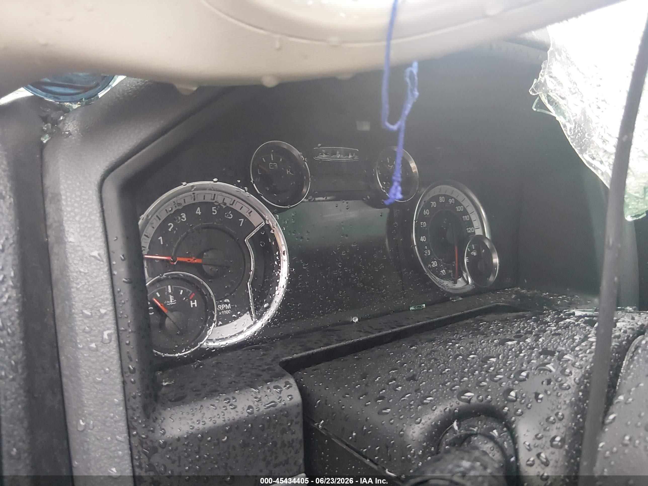 2013 Ram 1500 Slt Gray vin: 1C6RR7GP6DS634391