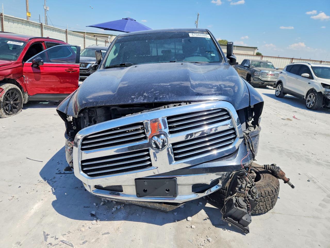 2013 Ram 1500 Slt Черный vin: 1C6RR7GT0DS599974