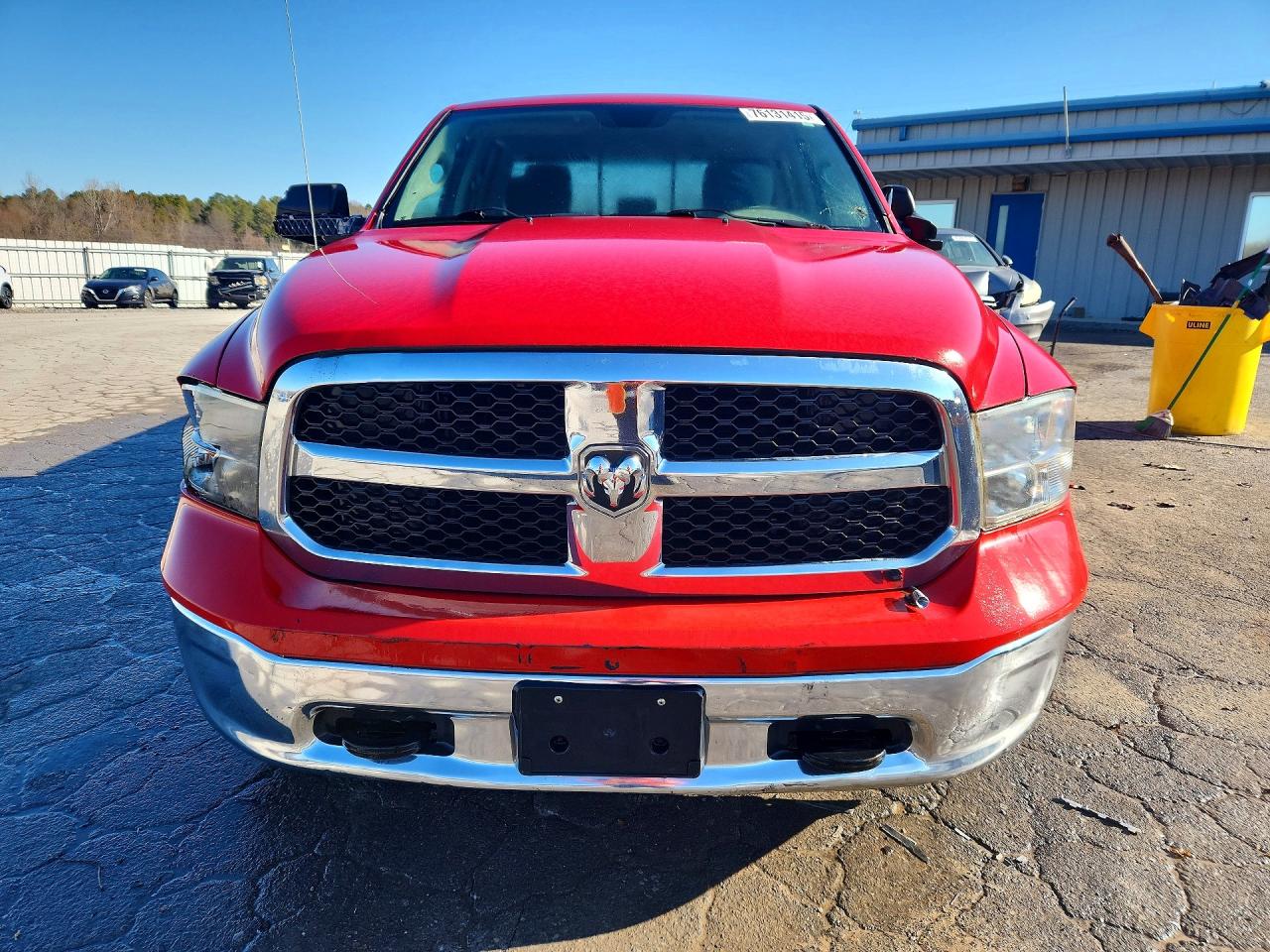 2014 Ram 1500 Slt Red vin: 1C6RR7GT0ES103654