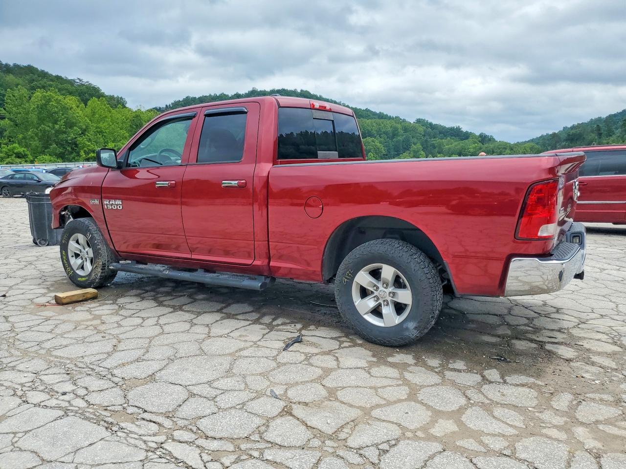 2014 Ram 1500 Slt Maroon vin: 1C6RR7GT0ES121281